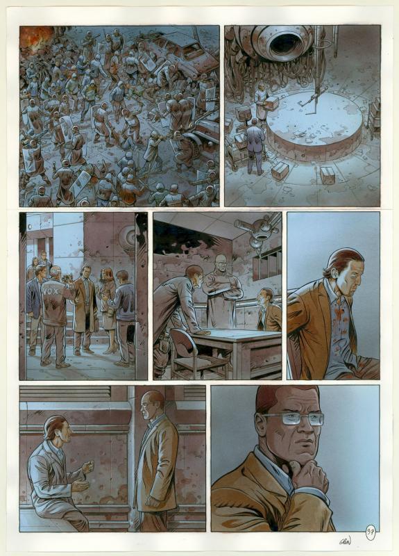 Grun - Metronom', Virus psychique, Planche originale n°37
