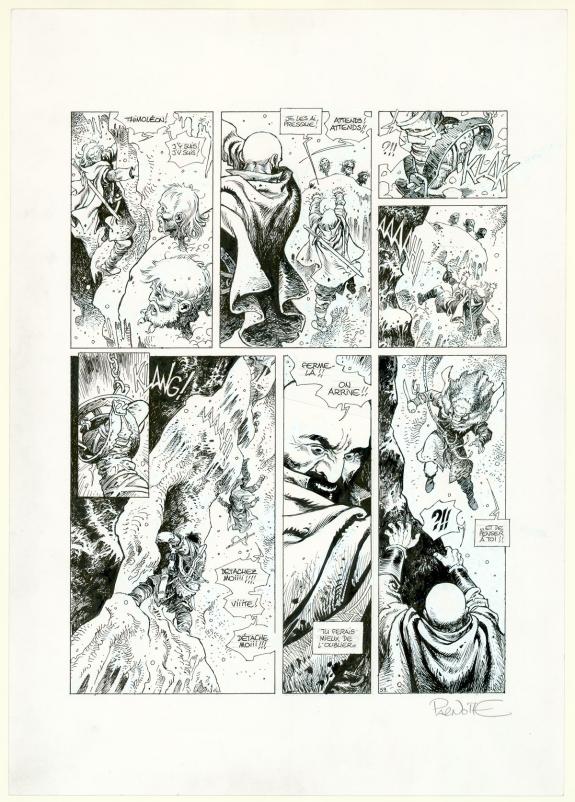 Joël Parnotte - Le Maître d'armes, Planche originale n°59, r