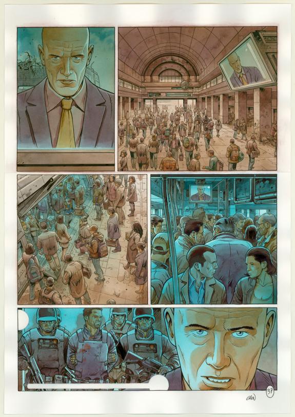 Grun - Metronom', Habeas Mentem, Planche originale n°37
