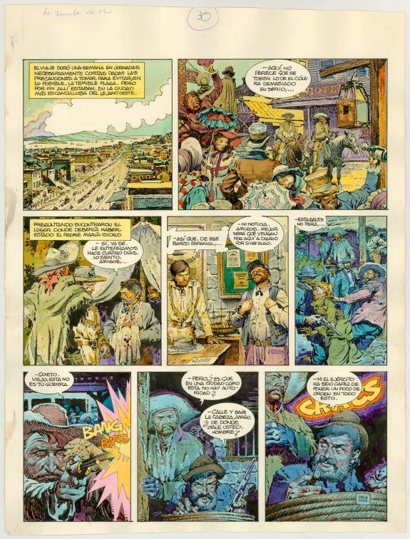 Antonio Hernandez Palacios - Manos Kelly, La Montagne d'or, 