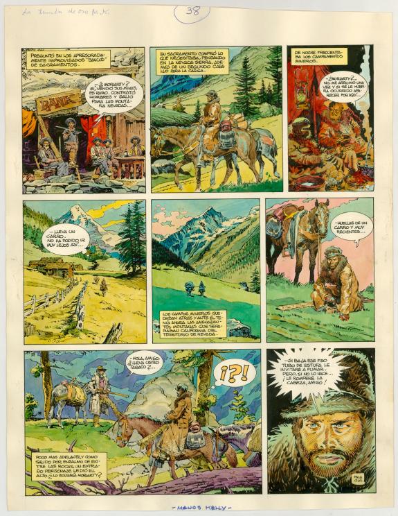 Antonio Hernandez Palacios - Manos Kelly, La Montagne d'or, 