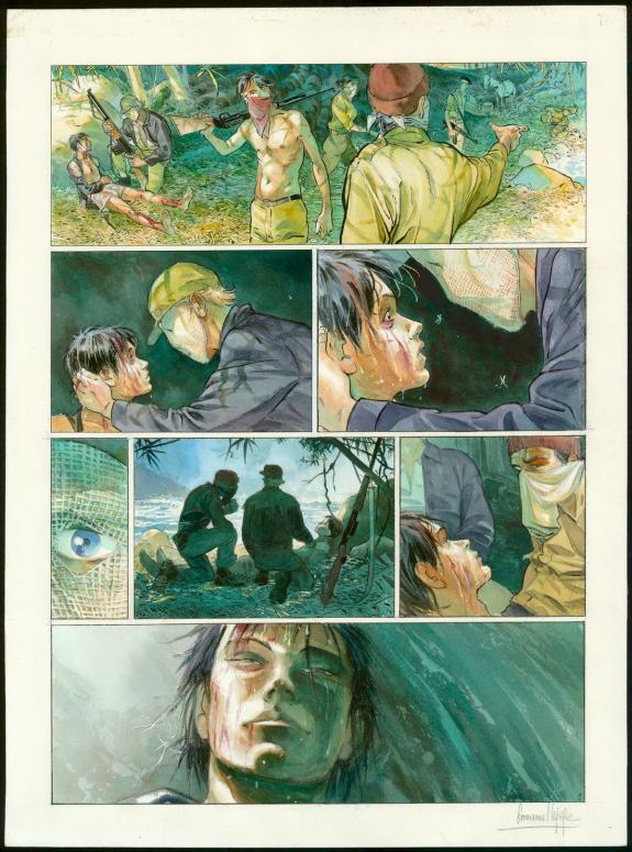 Emmanuel Lepage - Muchacho, Tome 2, Planche originale n°8