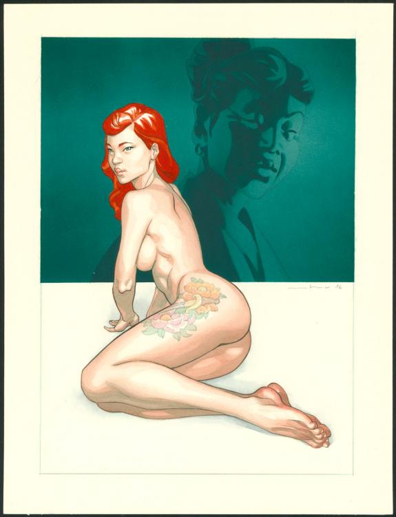 Marcial Toledano - Tebori, Illustration originale 