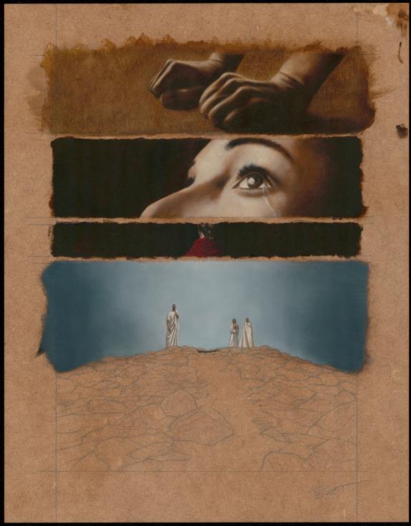 Régis Penet - Antigone, Planche originale n°69