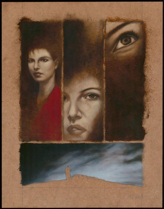 Régis Penet - Antigone, Planche originale n°71