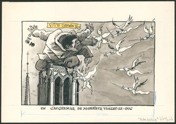 F'murr - Illustration originale - " Un cauchemar de Monsieur