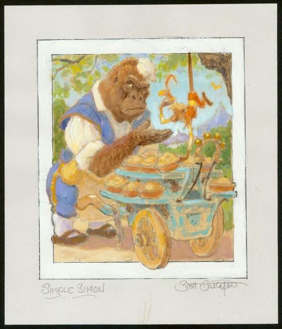 Scott Gustafson - Illustration originale - Simple Simon