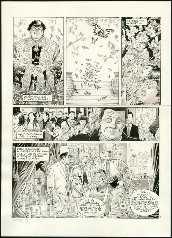 Olivier Grenson - Niklos Koda, L'Océan, Planche originale n°