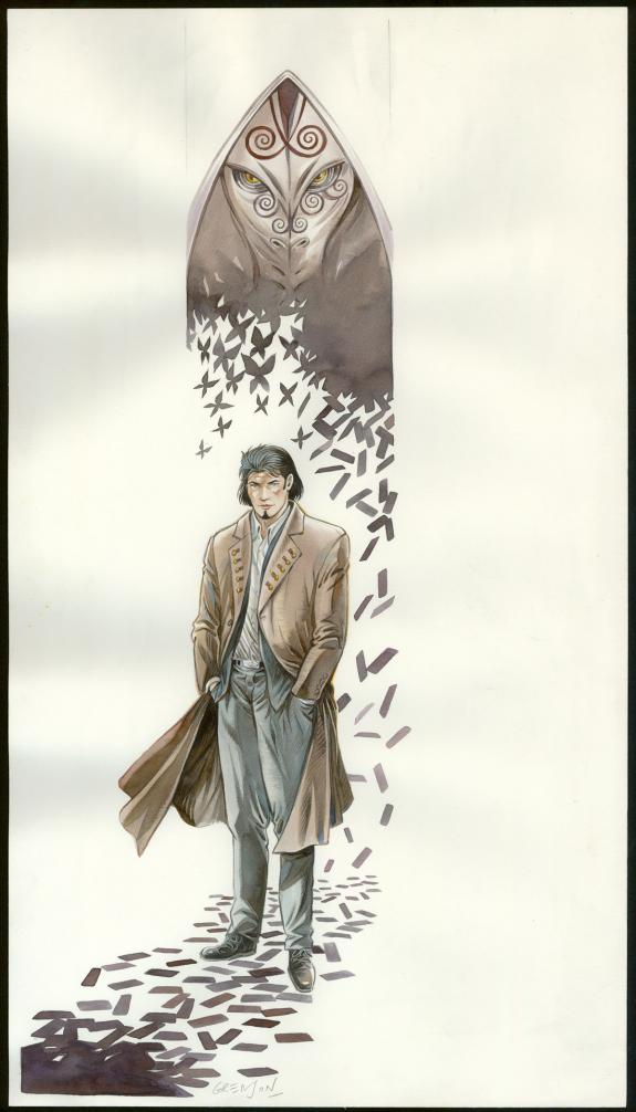 Olivier Grenson - Niklos Koda, Illustration originale