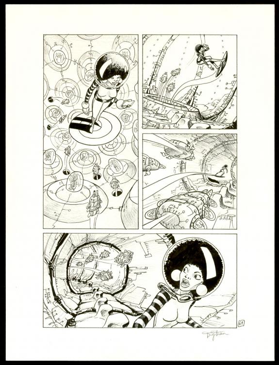 Martin Trystram - Infinity 8, Guérilla symbolique, Planche o