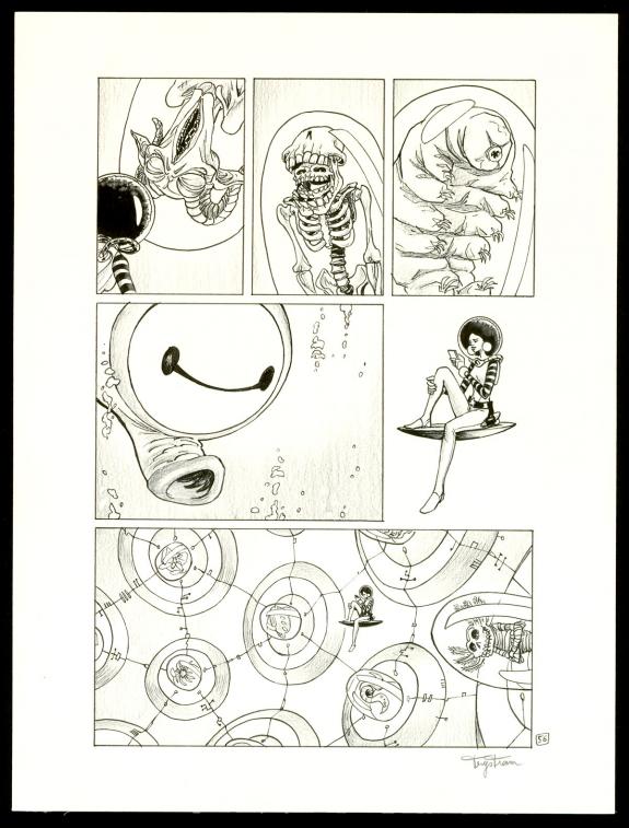 Martin Trystram - Infinity 8, Guérilla symbolique, Planche o