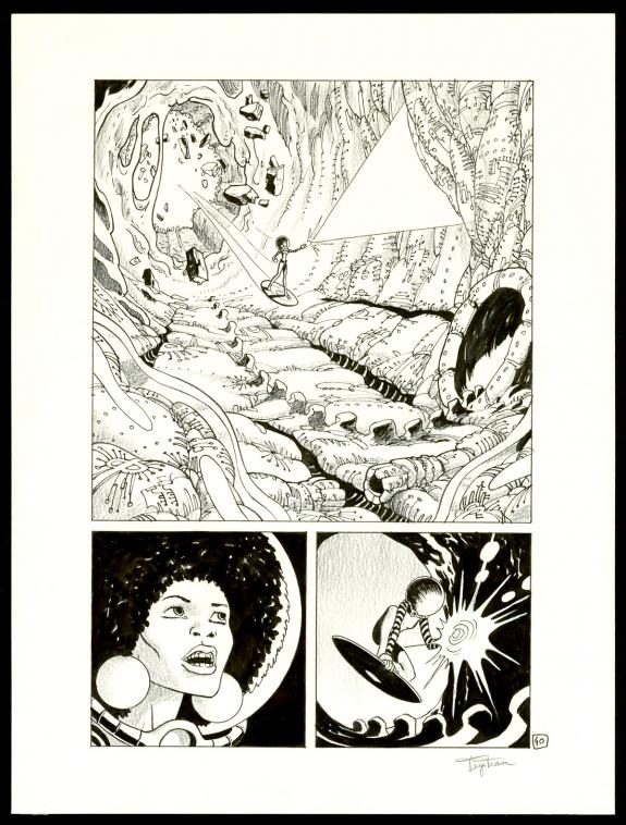 Martin Trystram - Infinity 8, Guérilla symbolique, Planche o