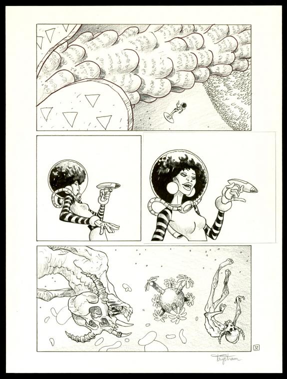 Martin Trystram - Infinity 8, Guérilla symbolique, Planche o
