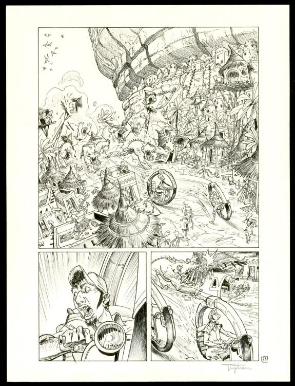 Martin Trystram - Infinity 8, Guérilla symbolique, Planche o