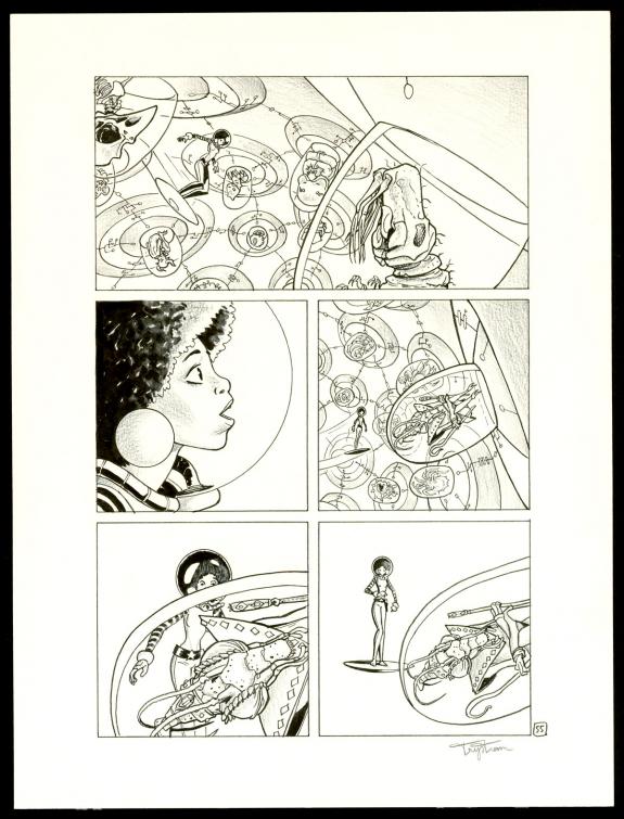 Martin Trystram - Infinity 8, Guérilla symbolique, Planche o