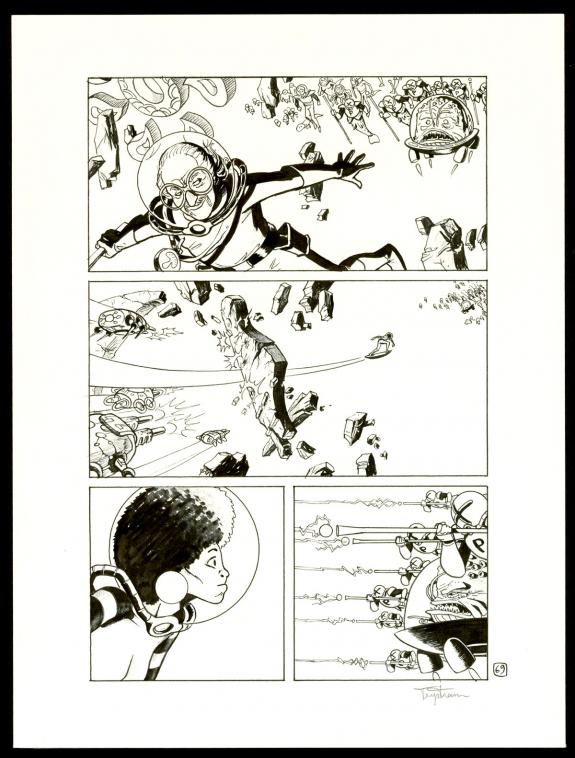 Martin Trystram - Infinity 8, Guérilla symbolique, Planche o