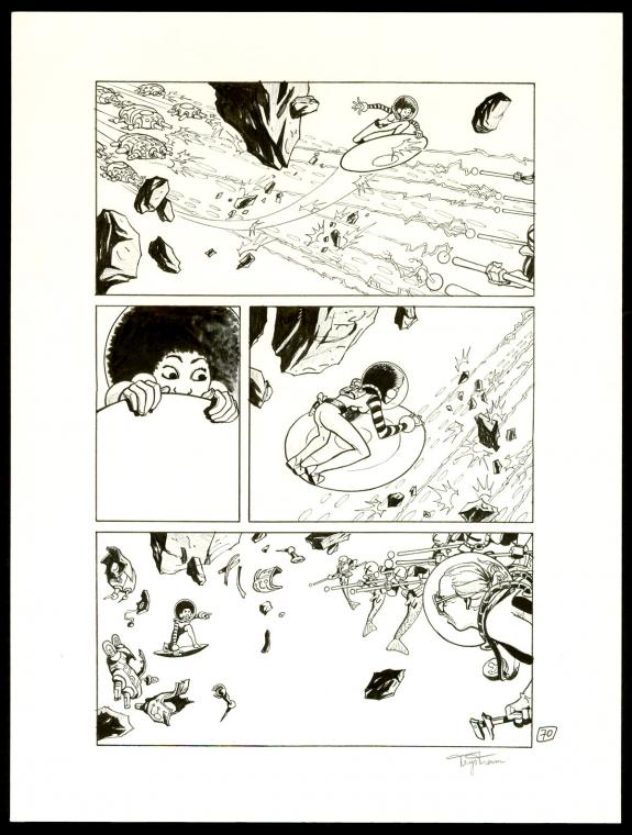Martin Trystram - Infinity 8, Guérilla symbolique, Planche o