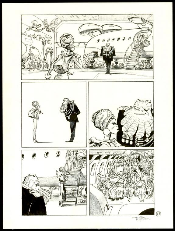 Martin Trystram - Infinity 8, Guérilla symbolique, Planche o