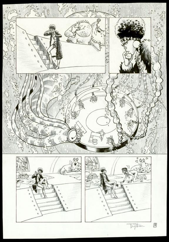 Martin Trystram - Infinity 8, Guérilla symbolique, Planche o
