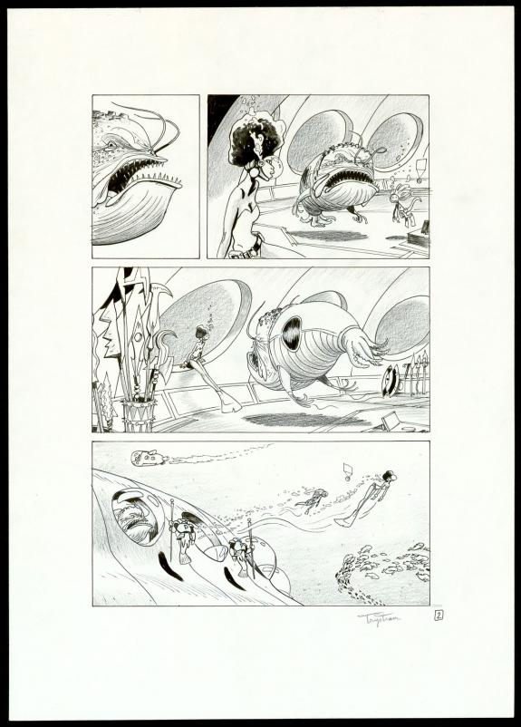 Martin Trystram - Infinity 8, Guérilla symbolique, Planche o