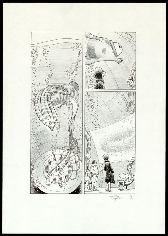 Martin Trystram - Infinity 8, Guérilla symbolique, Planche o