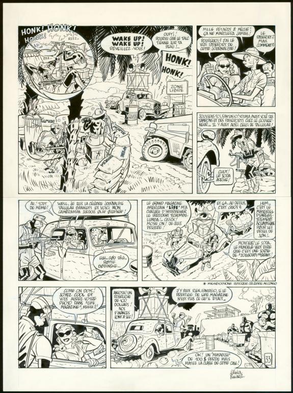 Olivier Schwartz - Une Aventure de Spirou et Fantasio, Le Ma