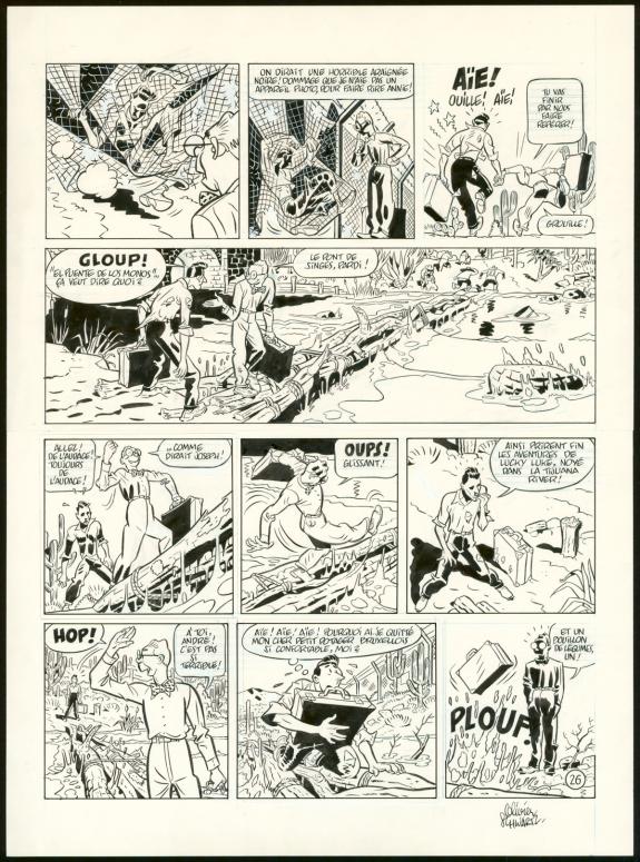 Olivier Schwartz - Gringos Locos, Planche originale n°26