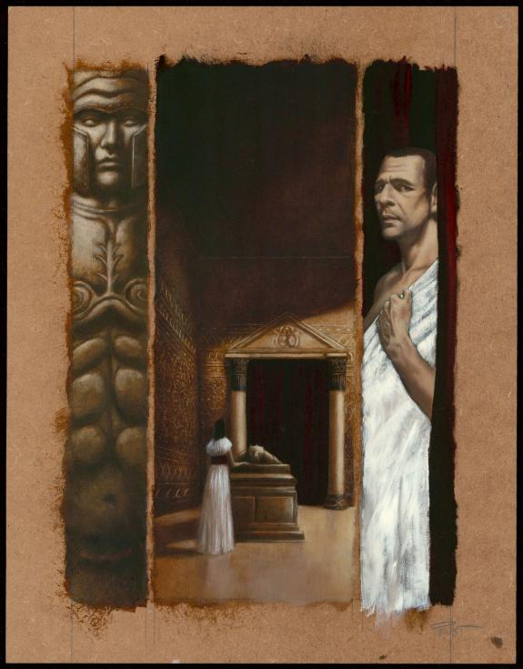 Régis Penet - Antigone, Planche originale n°56