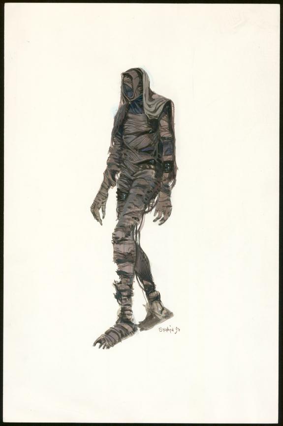 Sylvain Despretz - I Am Legend, Concept art pour le projet d