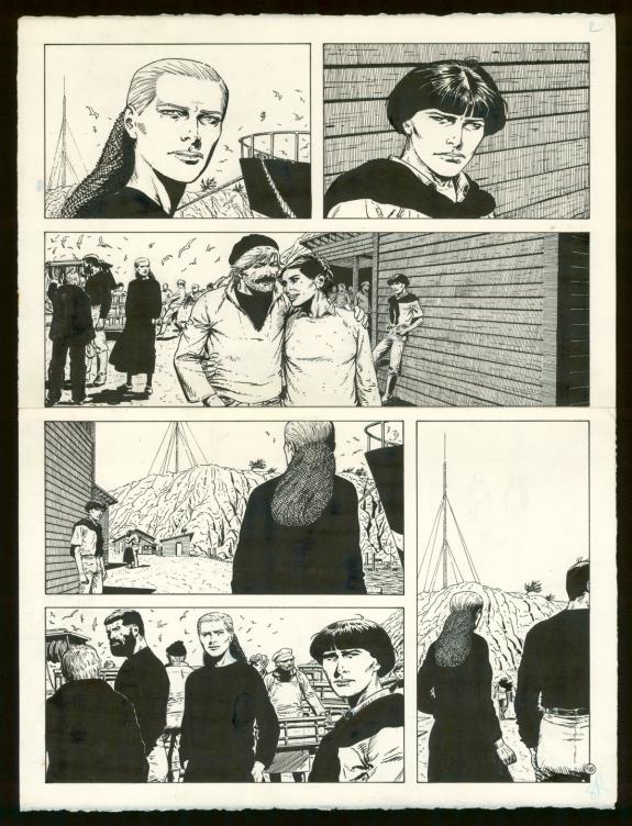 Claude Auclair - Simon du fleuve, Naufrage - Tome 2, Planche