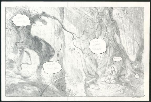 Alexis Chabert - Gainsbourg, Planche originale n°5