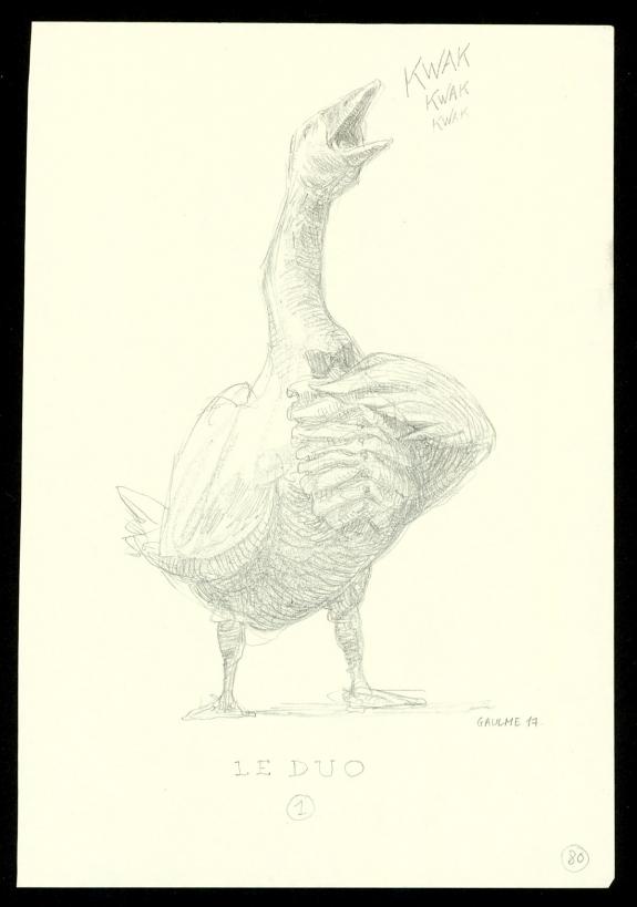 Armel Gaulme - Armel Gaulme Bestiary Sketchbook #1, Crayonné