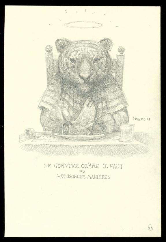Armel Gaulme - Armel Gaulme Bestiary Sketchbook #1, Crayonné