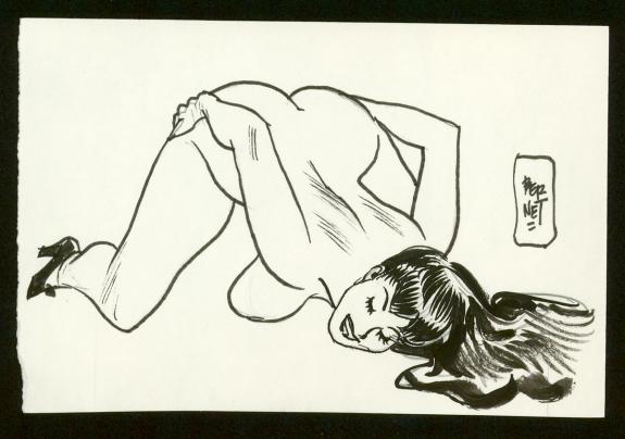 Jordi Bernet - Illustration originale