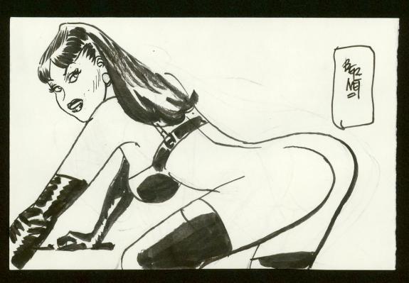 Jordi Bernet - Illustration originale