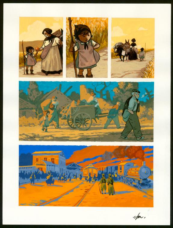 Efa - Seule, Planche originale n°61