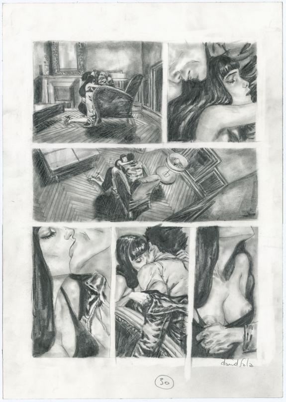 David Sala - Cauchemar dans la rue, Planche originale n°30