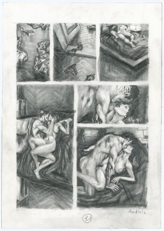 David Sala - Cauchemar dans la rue, Planche originale n°31