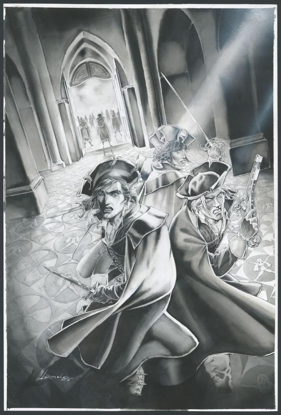 Juan Luis Landa - Arthus Trivium, Tome 4, Couverture origina