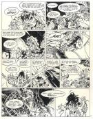Crisse - L'Épée de Cristal, Le Goût de sulfur, Planche origi