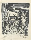 Jean-Paul Dethorey - Louis la Guigne, Les vagabonds, projet 