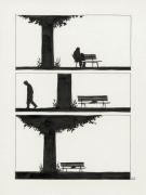 Christophe Chabouté - un peu de bois et d'acier, planche ori