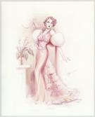 Maly Siri - Pin-up Art, Illustration originale intitulée "Gl