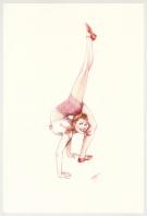 Maly Siri - Pin-up Art, illustration originale intitulée "Ro