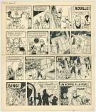 Tibet - Chick Bill, L'Étrange Mr Casy Moto, Planche original