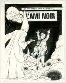 Tibet - Chick Bill, L'Ami noir, Couverture originale
