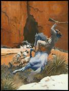 Christian Rossi - Illustration originale, indiens