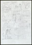 Eric Cartier - One, two, three, four, Ramones !, Planche ori