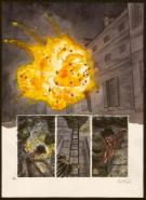 Leonard Chemineau - Le Travailleur de la nuit, Planche origi