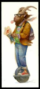  Armel Gaulme Bestiary Sketchbook #1 - Illustration originale  